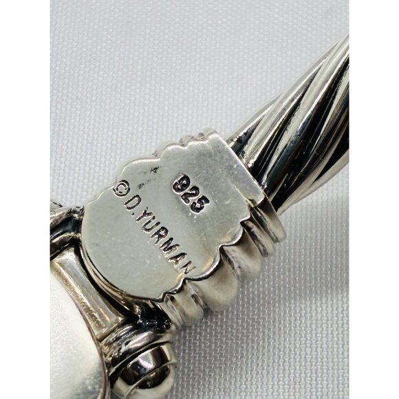 David Yurman Hinge Watch Case Bangle Bracelet 925 585 14k - Picture 13 of 14